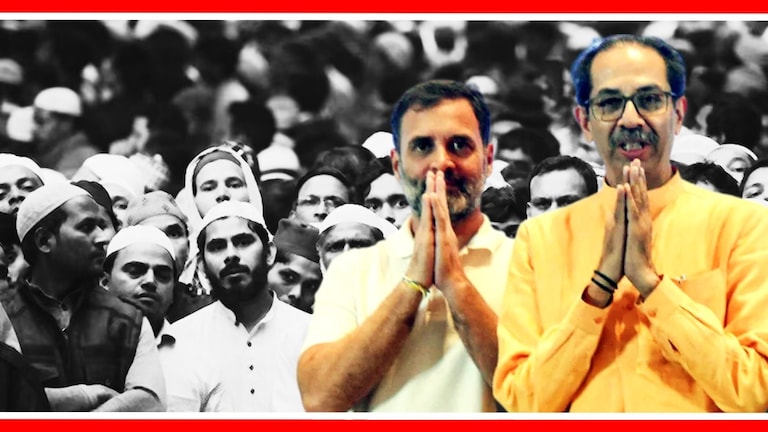 Mumbai Lok Sabha Election : मुंबईतील मुस्लीम मतदार ठाकरे-गांधींबद्दल काय विचार करतात? शिवसेनेचे (UBT) नेते उद्धव ठाकरे आणि काँग्रेसचे नेते राहुल गांधी.