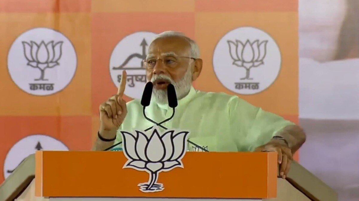 PM Modi Mumbai:  ठाकरे-पवार रडारवर.. PM मोदी मुंबईकरांना काय म्हणाले?