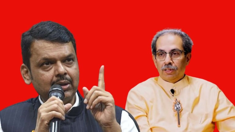 Maharashtra Lok Sabha : देवेंद्र फडणवीसांनी ठाकरेंना डिवचलं, 'सहानुभूती होती तर...' 'देवेंद्र फडणवीस पळणारा नाही तर लढणार व्यक्त\