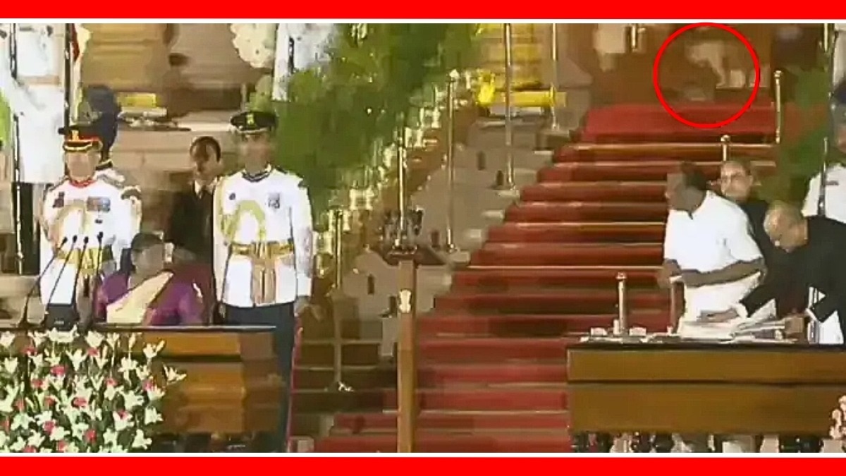 Rashtrapati Bhavan Leopard : राष्ट्रपती भवनात फिरणारा 'तो' प्राणी कोणता? अखेर उत्तर मिळालं राष्ट्रपती भवनात दिसलेला प्राणी बिबट्या नाही, असे दिल्ली पोलिसांनी सांगितले आहे.