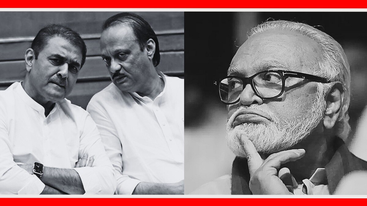 अजित पवार, प्रफुल्ल पटेल आणि छगन भुजबळ.