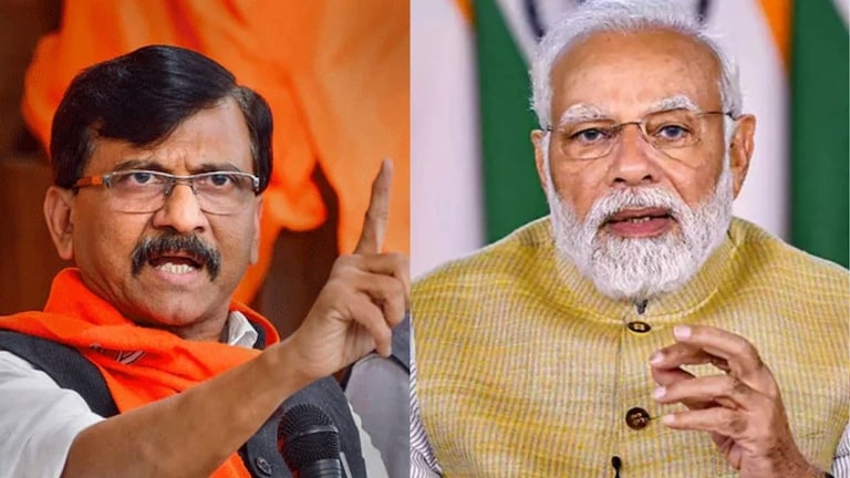 Sanjay Raut : राऊतांचा PM मोदींना टोला, ''मोदी हा ब्रँड होता, आता...''  त्या डोममध्ये डोमकावळे जमलेत, डोमकावळ्यांचं संमेलन सुरु आहे.