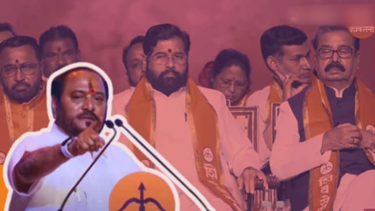 Ramdas Kadam : 'शिवसेनेला 100 जागा द्या', रामदास कदमांची भाजपकडे मागणी वरळीच्या डोममध्ये एकनाथ शिंदे शिवसेनेचा वर्धापण सोहळा सुरू आहे.