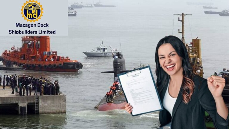 Govt Job: निवांत नोकरी, भरघोस पगार... माझगाव डॉकयार्डमध्ये 8वी-10वी उत्तीर्णांसाठी सुवर्णसंधी! Mumbai Tak