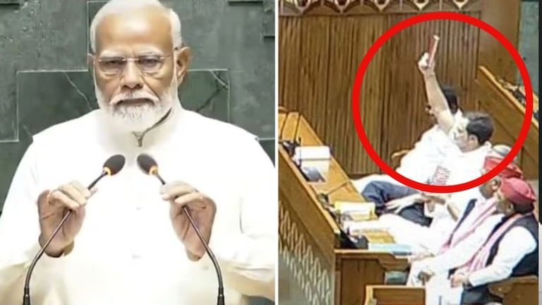 Narendra Modi शपथ घ्यायला येताच राहुल गांधींनी टाकला मोठा डाव, लोकसभेत काय घडलं? 18 व्या लोकसभेच्या पहिल्याच अधिवेशनाला आजपासून सूरूवात झाली आहे.