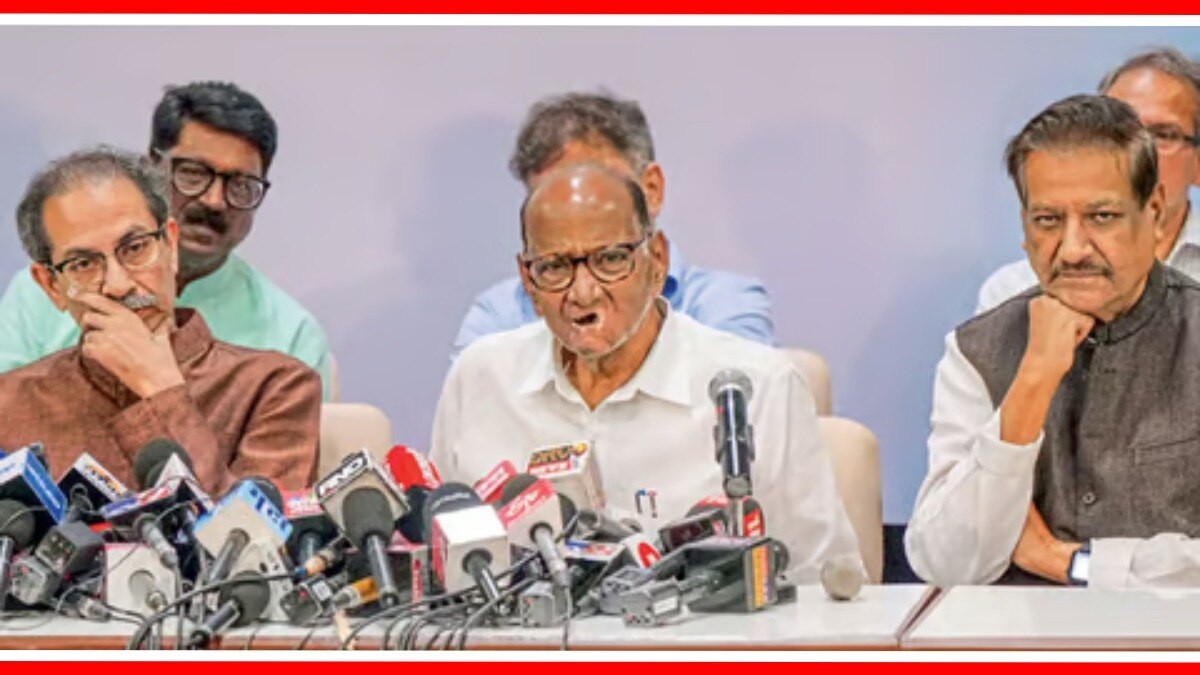 महाविकास आघाडीने विधानसभा निवडणुकीसाठी जागावाटप निश्चित करण्यावर लक्ष्य केंद्रीत केले आहे. 