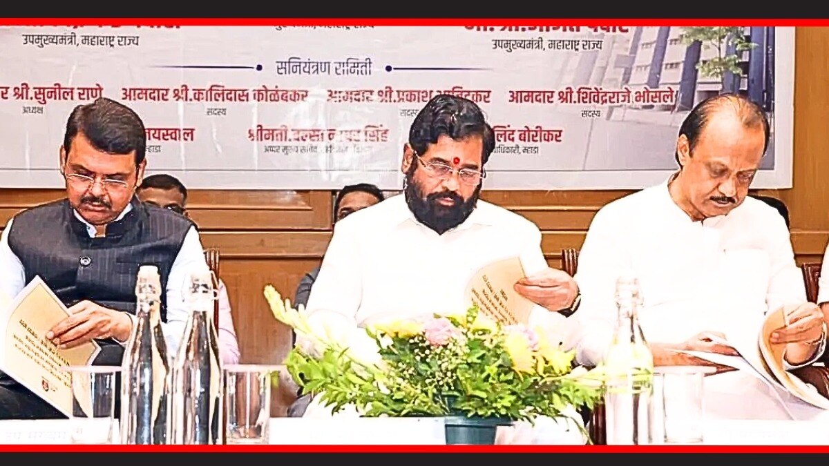 भाजपचे नेते देवेंद्र फडणवीस, शिवसेनेचे नेते एकनाथ शिंदे, राष्ट्रवादी काँग्रेसचे नेते अजित पवार.