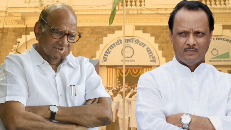 NCP: महाराष्ट्रात राष्ट्रवादी काँग्रेस पुन्हा फुटणार?, पवारांच्या नव्या डाव्याने सगळेच बुचकळ्यात! अजित पवारांचा पक्ष मुख्यालयावर दावा