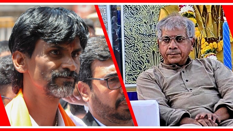 Maratha Reservation : आंबेडकरांचा जरांगेंना झटका! 'सगेसोयरे'ला विरोध, सरकारकडे 7 मोठ्या मागण्या प्रकाश आंबेडकर यांच्या वंचित बहुजन आघाडीने सगेसोयरे शब्दाच्या अंमलबजावणीला विरोध केला आहे.