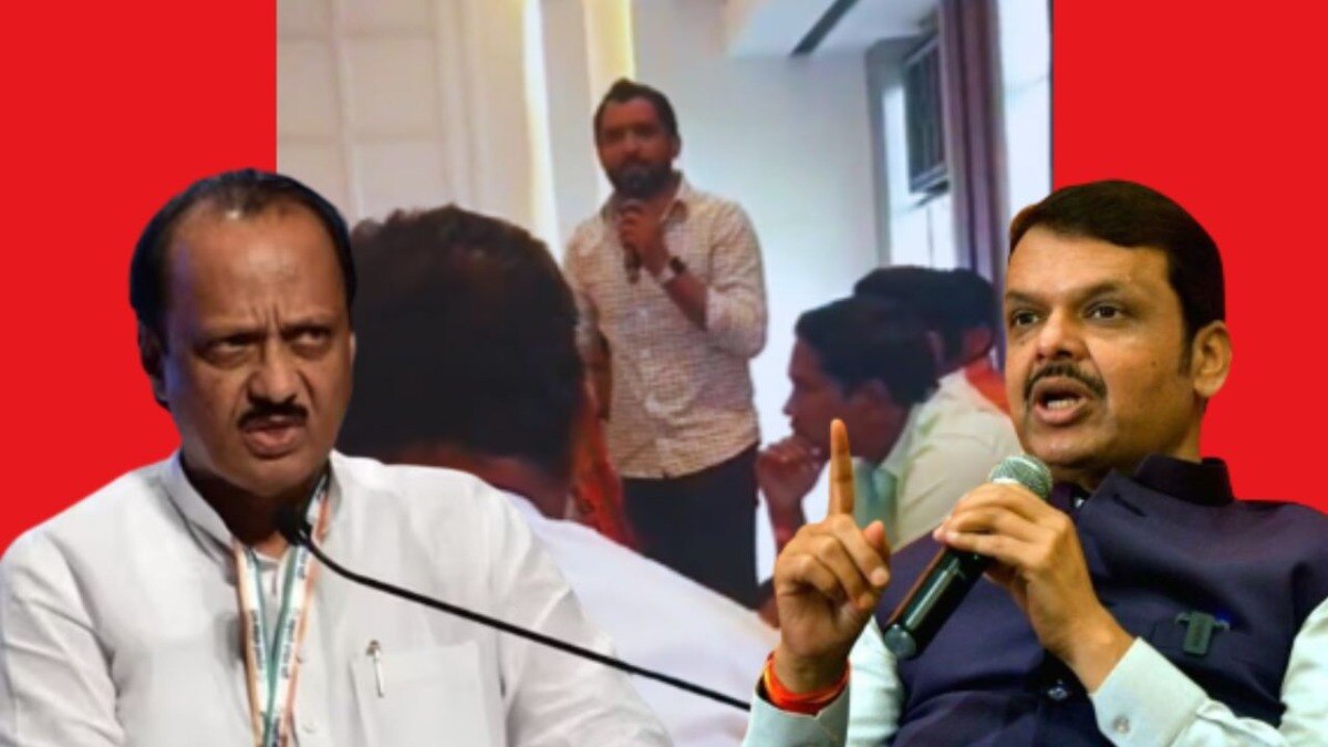 अजित पवारांच्या राष्ट्रवादीच्या कार्यकर्ते थेट पुणे कृषी उत्पन्न बाजार समितीच्या ॲाफीसमध्ये घुसले होते. 
