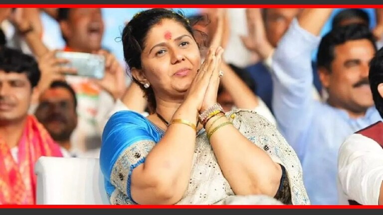 Pankaja Munde : पंकजा मुंडे कॅबिनेट मंत्री होणार? भाजपमध्ये काय सुरूये खलबतं? भाजप नेत्या पंकजा मुंडे.