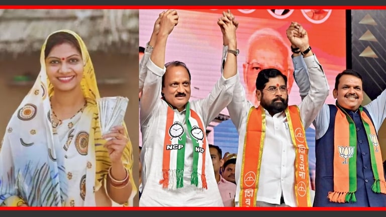 Maharashtra Politics : 'माझी लाडकी बहीण' महायुतीला तारणार? समजून घ्या राजकीय अर्थ मुख्यमंत्री माझी लाडकी बहीण योजनेची शिंदे सरकारने घोषणा केली.