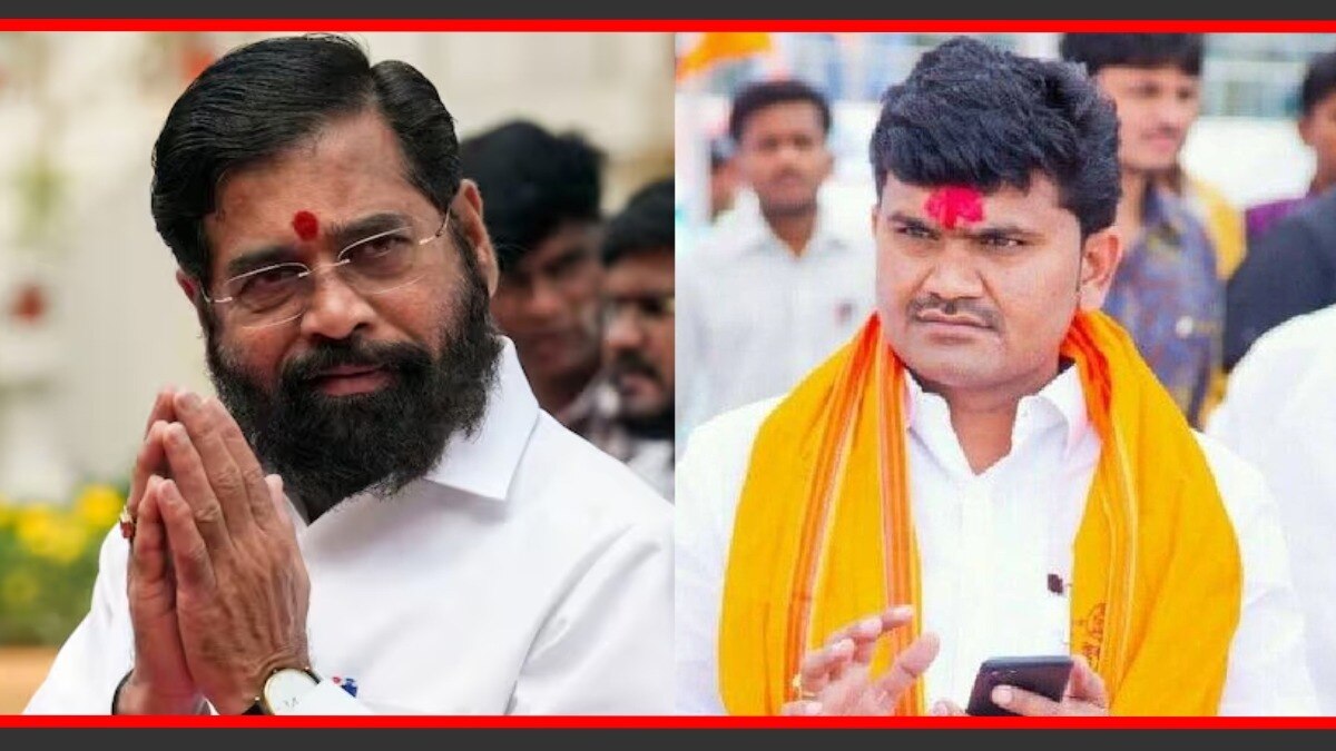 मुख्यमंत्री एकनाथ शिंदे आणि कुंडलिक खांडे.