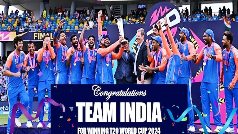 Team India : ICC नंतर आता BCCI कडून टीम इंडियाला 'इतक्या' कोटींचं बक्षीस  बीसीसीआयकडून (BCCI) देखील टीम इंडियासाठी मोठ्या बक्षीसाची घोषणा केली आहे.