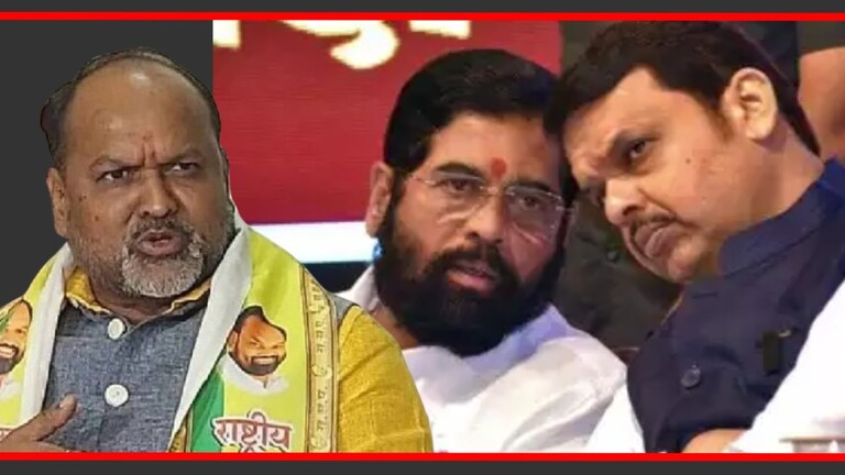 Vidhan Sabha election : जानकरांनी महायुतीची वाढवली चिंता, भाजप कसा काढणार तोडगा? महादेव जानकर, एकनाथ शिंदे आणि देवेंद्र फडणवीस.