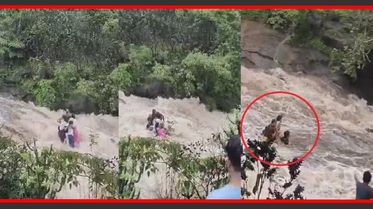 भूशी डॅम परिसरात एका कुटुंबातील 9 ते 10 जण वाहून गेले.