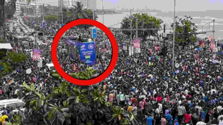 Team India Victory Parade : क्रिकेटप्रेमींच्या गर्दीत अडकला टीम इंडियाचा विजयरथ, कधी निघणार परेड? टीम इंडियाची बस ट्रॅफिकमध्ये अडकली