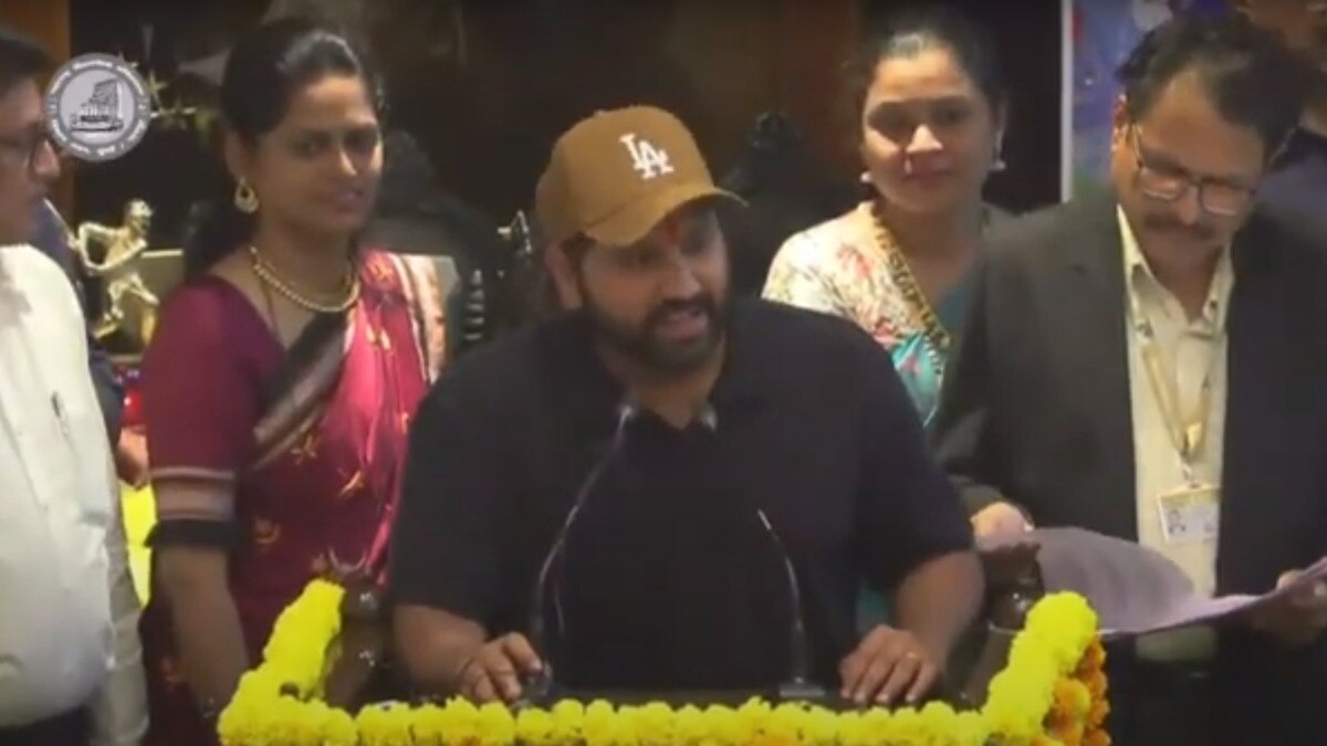 रोहित शर्माची मराठीतून तुफान फटकेबाजी