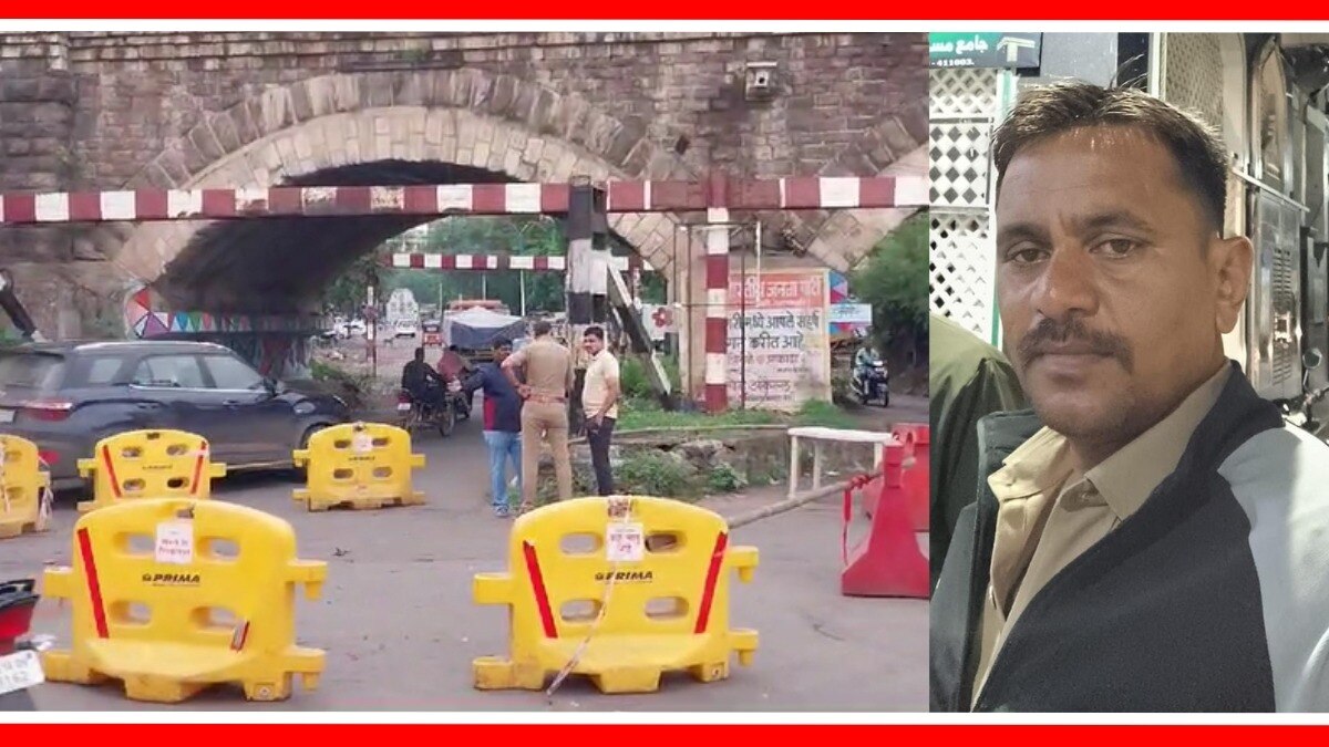 पुण्यात एका कारने पोलिसांना उडवल्याची घटना घडली आहे.