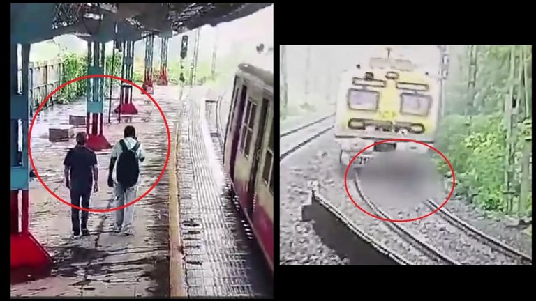 Mumbai Local Train Suicide: पिता-पुत्राने ट्रेनसमोर उडी मारली अन्.. हादरवून टाकणारा VIDEO पिता-पुत्राची लोकल ट्रेनसमोर उडी मारून आत्महत्या