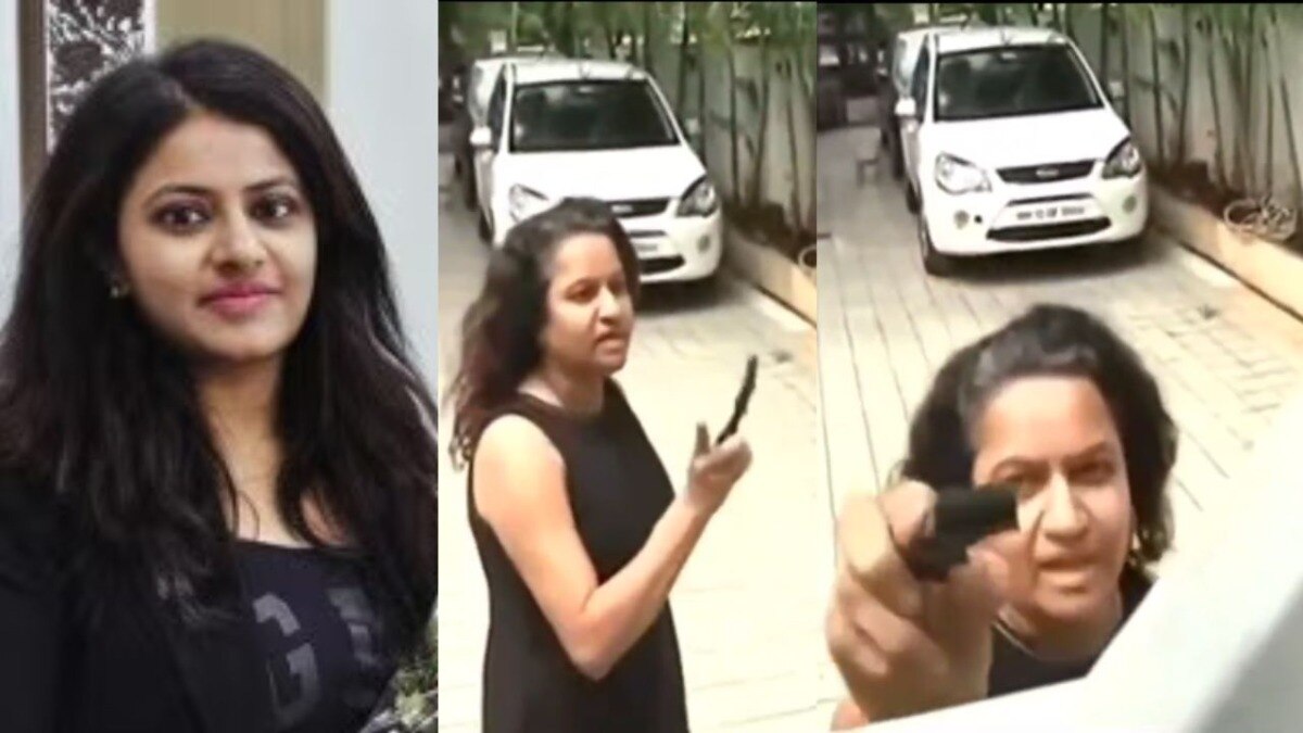 पूणे पोलीस आज कारवाईसाठी पूजा खेडकर यांच्या निवासस्थानी दाखल झाली होती. 