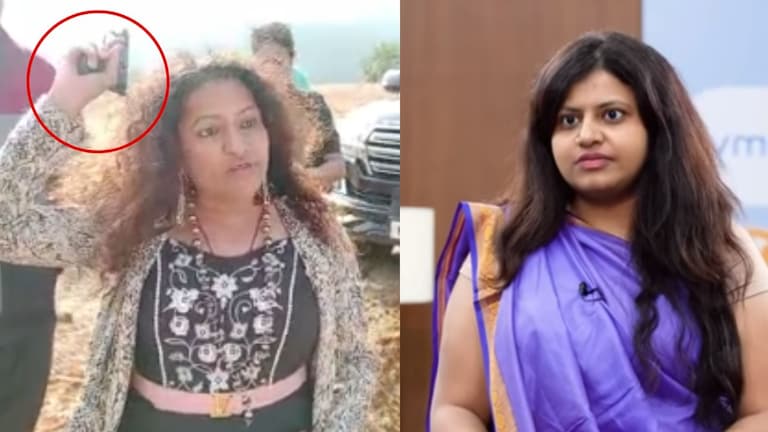 IAS Pooja Khedkar: बंदुकीचा धाक दाखवत शेतकऱ्यांना दमदाटी, पूजा यांच्या आईचा 'मुळशी पॅटर्न'!Video व्हायरल Mumbai Tak