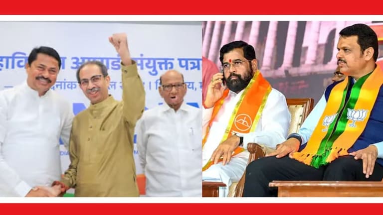 Opinion Poll : महाराष्ट्रात महाविकास आघाडीचं सरकार येणार? भाजपची झोप उडवणारा सर्व्हे विधानसभा निवडणुकीत महायुतीला मोठा झटका बसण्याची शक्यता आहे.