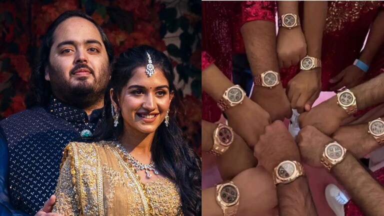 Anant Ambani Wedding : अंबानींनी खास वऱ्हाड्यांना दिलं महागडं गिफ्ट, किंमत किती? अंबानींनी त्यांच्या खास व्हिआयपी पाहूण्यांना रिटर्न गिफ्ट दिले आहे.
