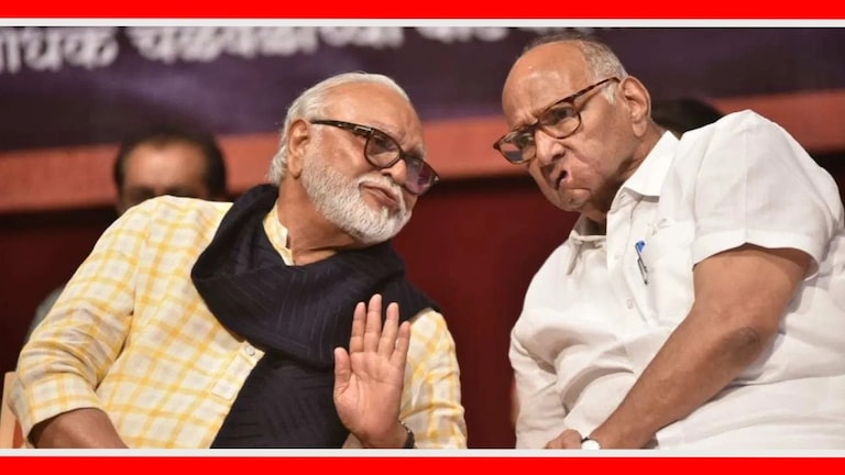Chhagan Bhujbal : आधी सडकून टीका, अचानक शरद पवारांची घेतली भेट शरद पवार आणि छगन भुजबळ