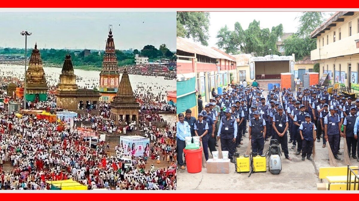 Pandharpur Wari : विठूरायाची अशीही सेवा; पंढरीत 'बीव्हीजी'चे 400 दूत पंढरपूरमध्ये बीव्हीजीचे कर्मचारी स्वच्छता मोहीम राबवणार आहेत.