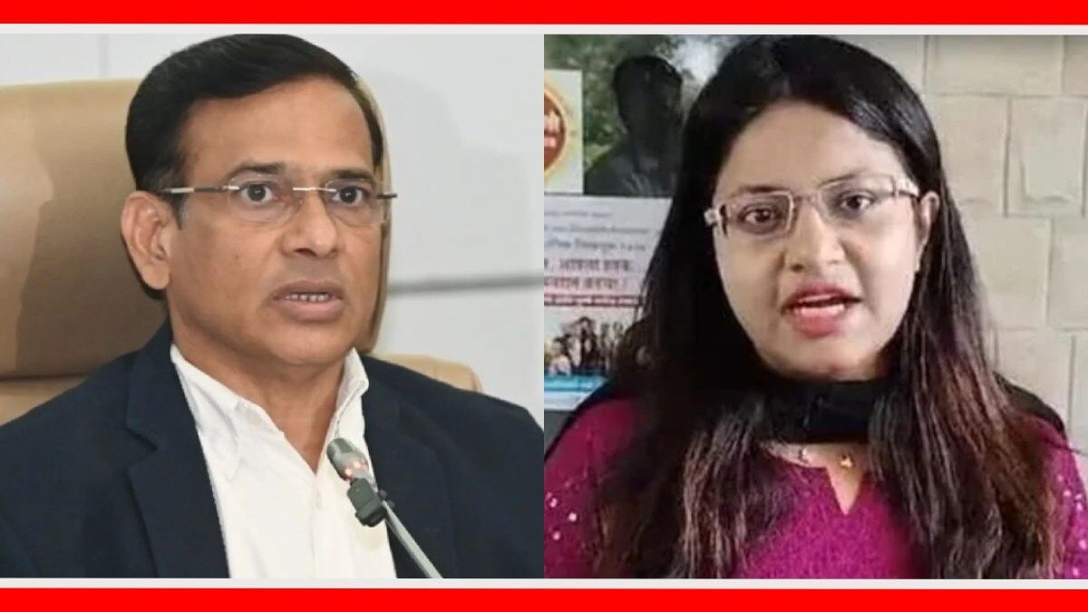 पूजा खेडकर यांची पुण्याचे जिल्हाधिकारी सुहास दिवसे यांच्याविरोधात तक्रार
