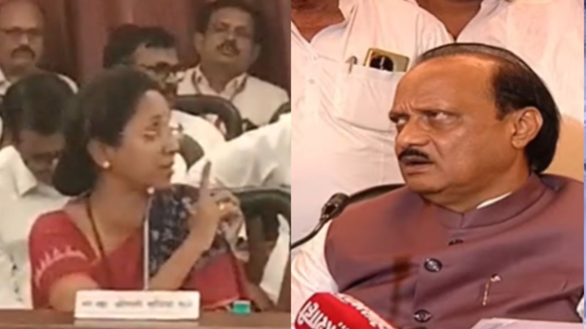 सुप्रिया सुळेंची अजित पवारांच्या आमदारासोबत वादावादी
