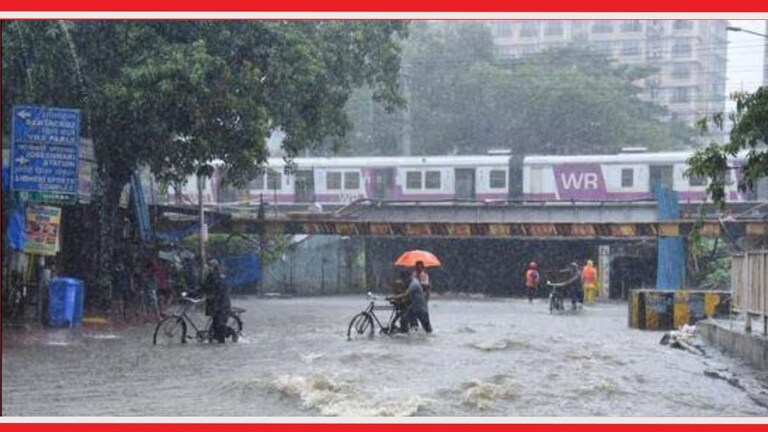 Mumbai Rain: मुंबईत पावसाचा प्रचंड धुमाकूळ; लोकल ट्रेनचं काय झालंय? Mumbai Tak
