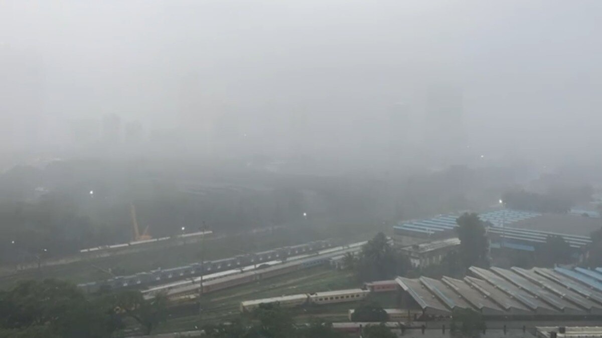 मुंबईत पुन्हा 26 जुलै?, पावसाचा LIVE Video पाहून भरेल धडकी!