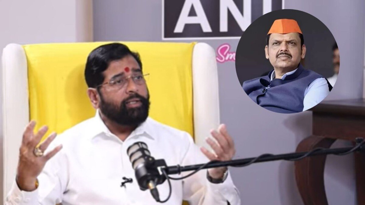 एकनाथ शिंदे यांची एएनआयने मुलाखत घेतली आहे.