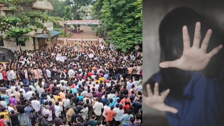 Badlapur News: बदलापूर हादरलं! चिमुरड्या मुलींवर शाळेत लैंगिक अत्याचार; संतप्त पालकांनी काढला मोर्चा Mumbai Tak