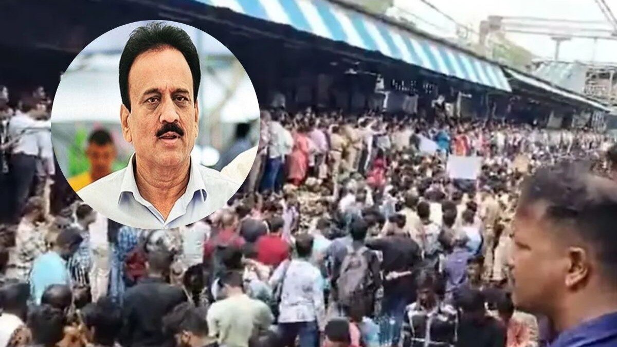 Badlapur Crime: मंत्री गिरीश महाजन बदलापूर स्टेशनवर आले अन्... वाचा जे घडलं ते! Girish Mahajan On Badlapur Crime