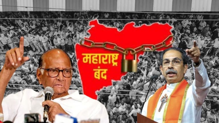 Maharashtra Bandh : 'उद्याचा महाराष्ट्र बंद मागे घ्या', पवारांनी अचानक का घेतला असा निर्णय? शरद पवारांचे बंद मागे घेण्याचे आवाहन