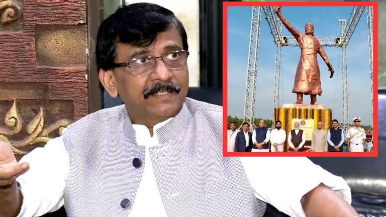 Sanjay Raut: 'मुख्यमंत्र्यांनी राजीनामा द्यावा, शिवरायांचा असा अपमान मुघलांनीही केला नाही', संजय राऊत संतापले! Mumbai Tak