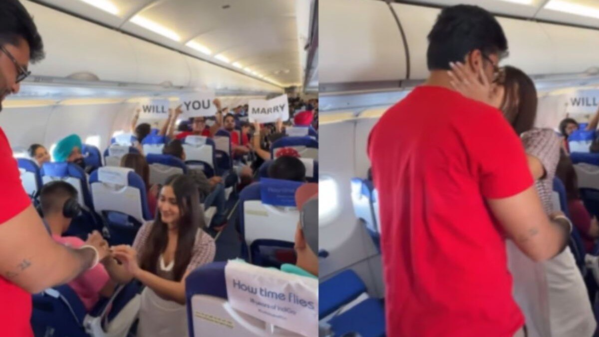 Girl Proposes Boyfriend Viral Video