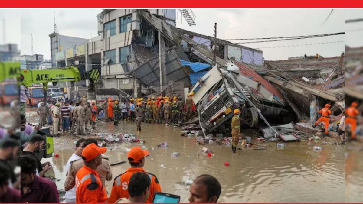 Lucknow Building Collapse Latest Update