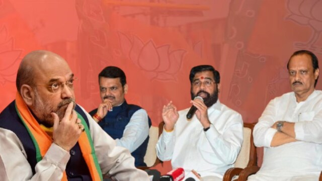 amit shah, amit shah at sahyadri guest bjp coar commitee meeting vidhan sabha election plan maharashtra assembly election 2024