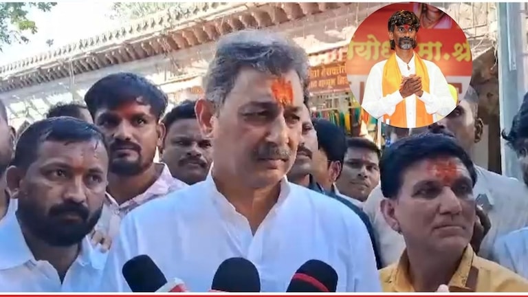 Manoj Jarange: मनोज जरांगे विधानसभा निवडणुकीत रणशिंग फुंकणार? छत्रपती संभाजी राजेंच्या भेटीत काय चर्चा झाली? Chhatrapati Sambhaji Raje Meets Manoj Jarange Pat