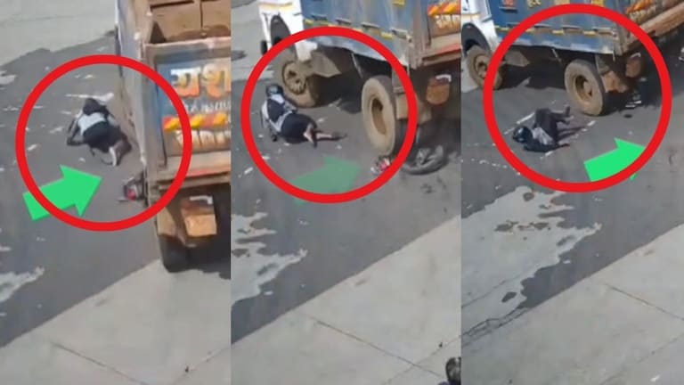 Ambernath Accident : दुचाकी ट्रक खाली अन् चालकाला मृत्यूने मारला कट; अंगावर काटा आणणारा अपघाताचा Video बरनाथमधून एक अपघाताची धक्कादायक घटना समोर आली आहे