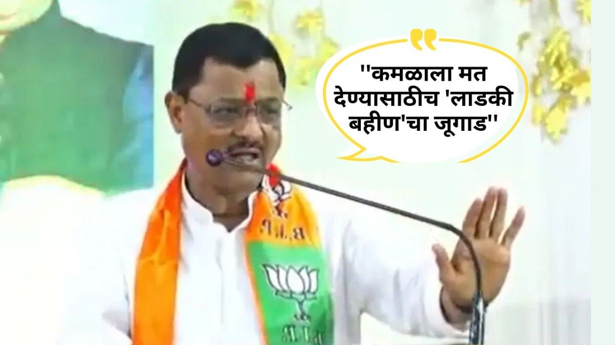 BJP आमदार 'हे' काय बोलून गेला?  