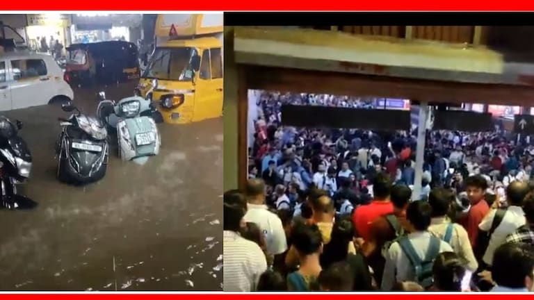 Mumbai Rains: मुंबईत धो धो बरसला! कुठे कुठे दैना झाली? पाहा सर्व Video एका क्लिकवर Mumbai Rain Todays Update