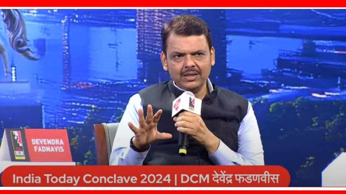Devendra Fadnavis Speech At India Today Conclave
