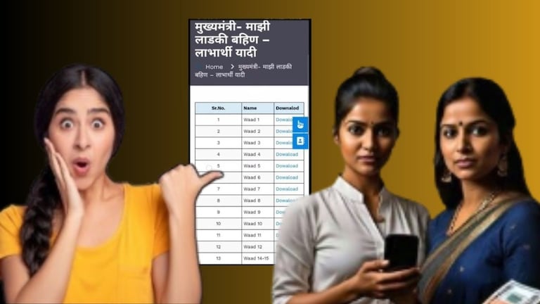 Ladki Bahin Yojana : चौथ्या हप्त्यात 3000 खात्यात आलेच नाही? ही यादी आताच तपासून घ्या या यादीत तुमचं नाव तपासून घ्या