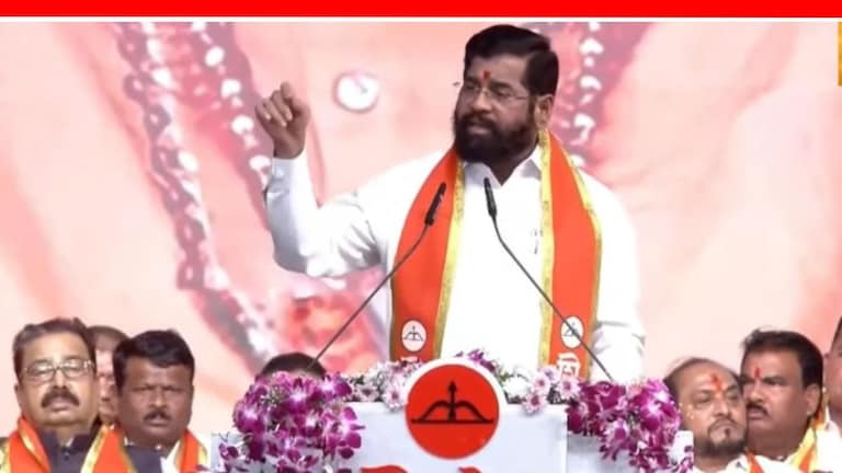 CM Eknath Shinde : "मला हलक्यात घेऊ नका...", दसरा मेळाव्यात शिंदेंनी कुणाला दिला इशारा? CM Eknath Shinde Speech At Dussehra Melava