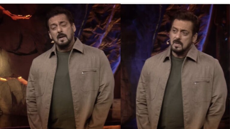 Salman Khan Emotional : बिग बॉसच्या स्टेजवर सलमान भावूक, म्हणाला मला इथं यायचं नव्हतं, पण... बिग बॉसच्या स्टेजवर सलमान भावूक (फोटो सौजन्य : Colors TV)